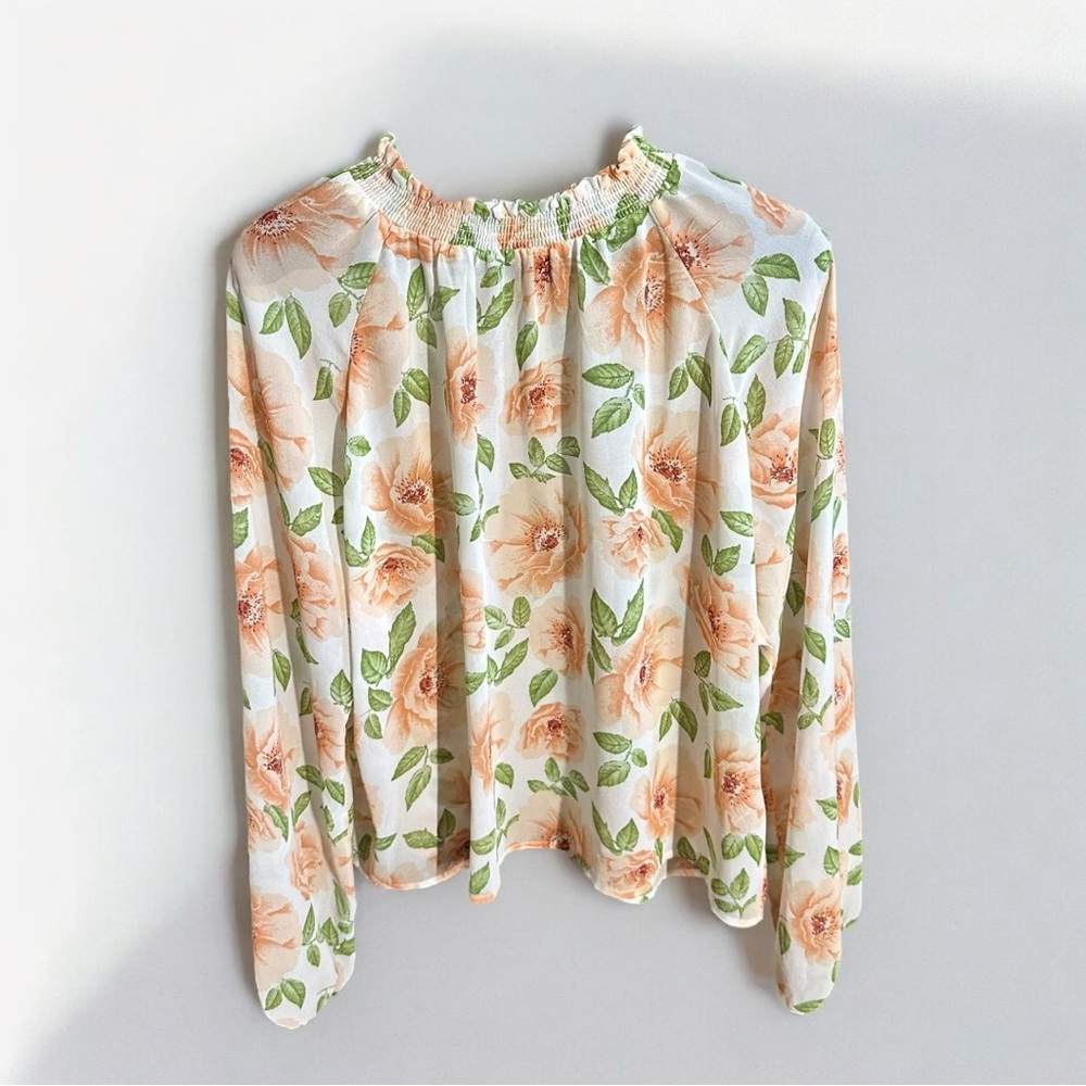 Forever 21 Contemporary Women's Victorian Gypsy Floral Print Blouse (Sz:M) NWT